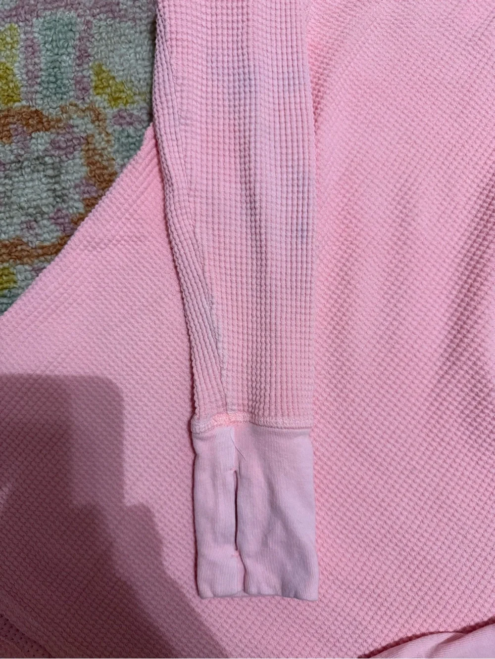 Offline by Aerie Waffleknit Henley - Picture 2 of 3